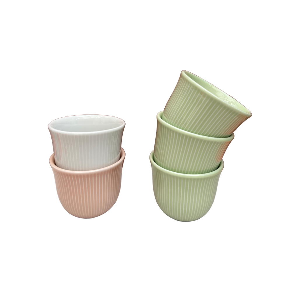 Loveramics Embossed tasting cup koffie 150 ml green