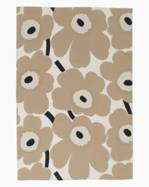 Marimekko set van 2 theedoeken Pieni Unikko Beige