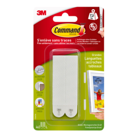 3M Command ophangstrips 8 stuks