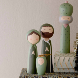 Bungalow Holy Family 'kokeshi dolls'