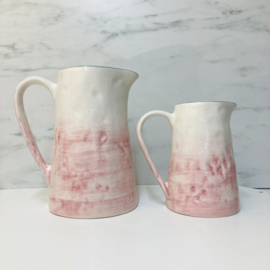 Only Rose servies pitcher 2 liter roze groen 22 cm hoog