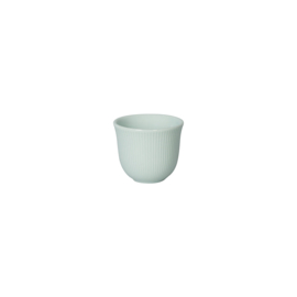 Loveramics Embossed tasting cup espresso 80 ml celadon blue