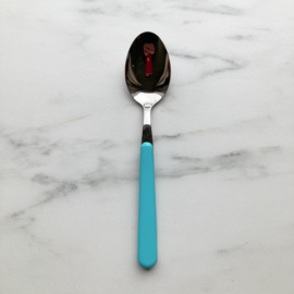 Brio gekleurd bestek ontbijtlepel  Azur / Turquoise | 18 cm