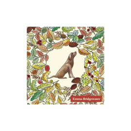 Ihr Emma Bridgewater pakje met 20 papieren cocktailservetten Dogs in the Woods | 25 cm