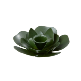 Bungalow groene metalen lotusbloem kandelaar Joytis Ivy voor gewone kaars