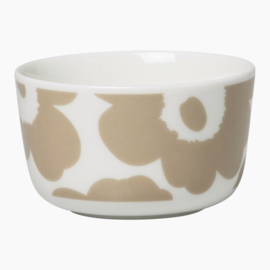 Marimekko Oiva Schaaltje Unikko beige  2,5 dl