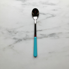 Brio gekleurd bestek lattelepel of sorbetlepel Azur / Turquoise | 19,5 cm