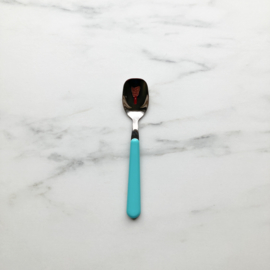 Brio gekleurd bestek ijslepeltje Azur / Turquoise | 14 cm