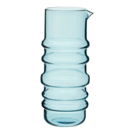 Marimekko Sukat Makkaralla glazen karaf aqua 1 liter