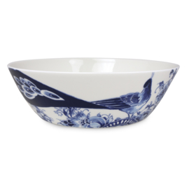 Royal Delft Peacock Symphony saladeschaal of fruitschaal  Ø 27,5 cm hoogte  8,5 cm