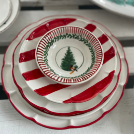 Arcucci Dolce Vita Nastro gestreept dinerbord Ø 26 cm