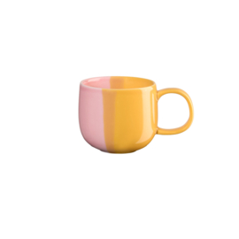ASA Joy espressokopje passion fruit smoothy roze / geel