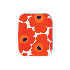 Marimekko Bordje Unikko Rood 15 x 12 centimeter