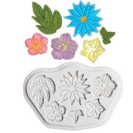 Sillicreations | Flowers Silicone mal, Bloemetjes mix mold