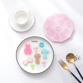 POP | Bakvorm, Cakemal, Zeep, Chocolade, Snoep, Resin gietmal. Silicone mal TOOLS