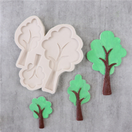 Sillicreations | Bomen silicone mal (voedselveilig) Silicone mold Trees Boom