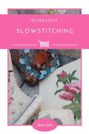 Slowstitching workshop