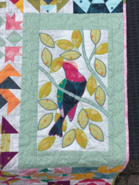 De paradijsvogels sampler quilt