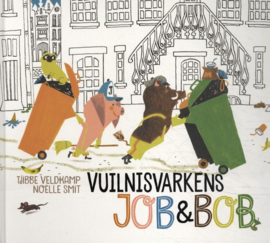 Vuilnisvarkens Job en Bob Zilveren penseel prentenboeken