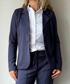 Blazer travelstof || Angelle Milan 1165 || Navy