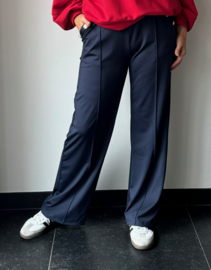 Travelstof broek recht model || Yess-style || Marine