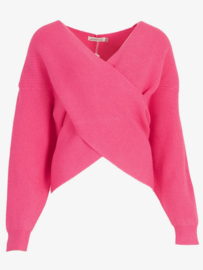 Trui overslag || Azzurro mode || Fuchsia