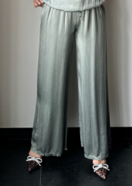 Satijnen Pantalon || Zacht Groen || BoeBou