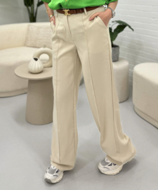 Azzurro Pantalon 9756 - Beige élégance fit