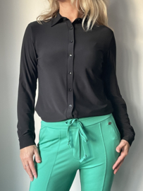 Travel blouse || Zwart || Angelle Milan