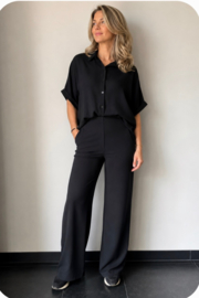 Pantalon Azzurro || Zwart ||yess-style || 5136
