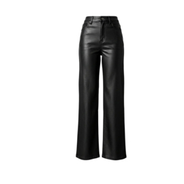 Goodies leather look wide leg - Zwart - Yess-style