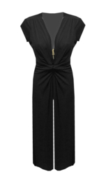 Travel jumpsuit || Zwart || Yess-style