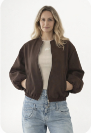 Bomber Jack || zachte stof || Bruin