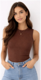 Basic rib top || Azzurro mode ||Bruin