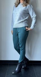 Travel broek || 1501 Angelle Milan || Petrol