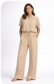 Azzurro soft flow -Blouse - 93203- Beige