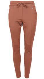 Travel stof Pantalon || Cognac || Angelle Milan