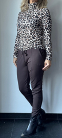 Truitje turtleneck || Azzuro mode || Leopard