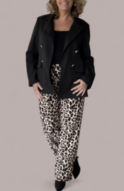 Panterprint Travelbroek || Yess-style || Plus size