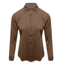 Mooij  Travel chic -blouse - choco Bruin - yess-style