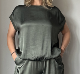 Top Satijn || BoeBou || Army || yess-style
