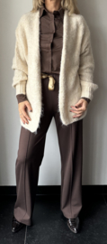 Vest halflang ||Azzurro mode || Beige