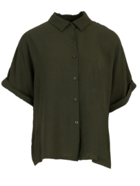 Blouse || Azzurro || Army || A-3700