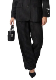 Krijtstreep pantalon || Gimme || Zwart