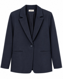 Donkerblauwe blazer – stijlvol en veelzijdig