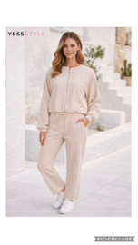Pantalon Azzurro || L.Beige || Yess-style