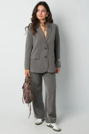 Blazer Krijtstreep || Gimme || Grijs || yess-style