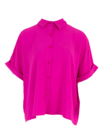 Blouse || Azzurro || Magenta