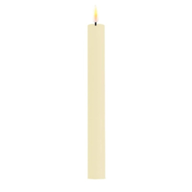 Real flame dinner candles cream 2,0 x 24 cm