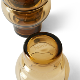 Glass bulb amber